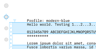 modern-blue profile sample